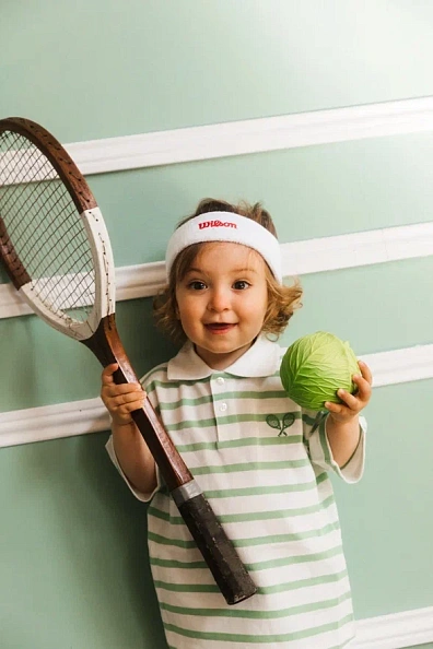 Oli&Carol мячик из натурального каучука Green Cabbage - фото  6
