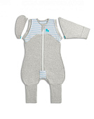 Love To Dream   Swaddle Up Transition Suit Original Blue 