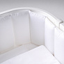 Perina защита для детской кроватки (фенс-бортик) "Sateen Collection" (белый) - фото 5