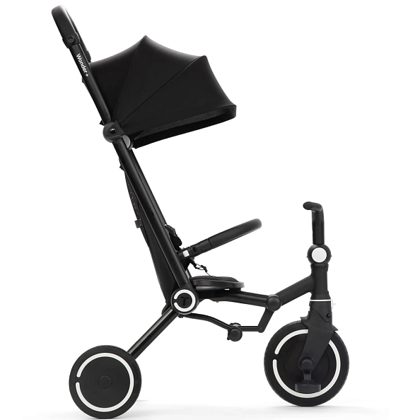 SMARTRIKE Трехколесный складной велосипед Wonder+, Storm Black - фото  4