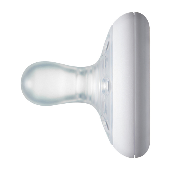 Tommee Tippee соска-пустышка силиконовая Breast-like, 0-6 мес., 2 шт. - фото  4