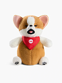 Happy Baby игрушка мягкая собака, рюкзак детский Persik