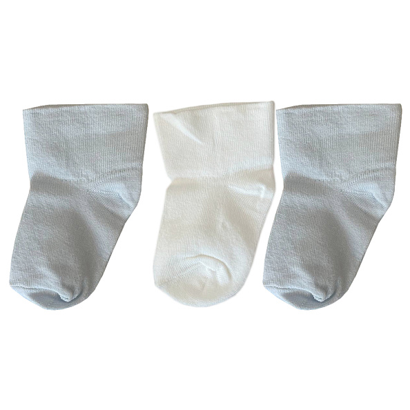 OLANT BABY носки детские 3 пары КОЛОКОЛЬЧИК гол/крем/гол - фото  1