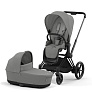 Cybex Priam IV Коляска 2 в 1 Matt Black / Mirage Grey - фото 1
