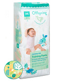 Offspring трусики-подгузники M 6-11 кг 42 штуки Лес