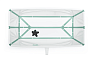 Stokke Flexi Bath   White Aqua