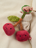 Happy Baby игрушка-погремушка подвесная розовый