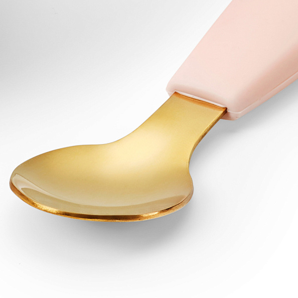 Elodie посуда силиконовая набор - миска, ложка - Rosy Bow - фото  3