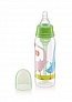 Happy Baby бутылочка с силиконовой соской 250 мл цвет зеленый - фото 1