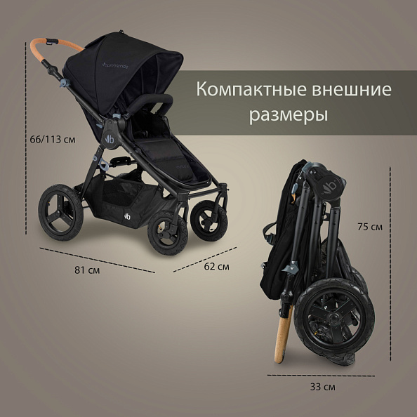 Bumbleride Коляска прогулочная Era / Dusk Premium - фото  9