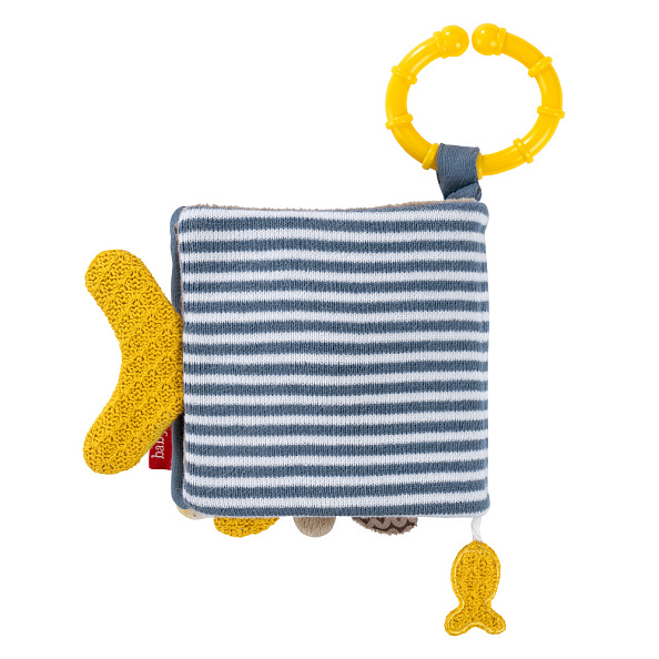FEHN игрушка-книжка с подвесом мягкая Выдра Тео - фото  6