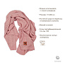 Easygrow Плед-одеяло шерсть Grandma Wave Warm Pink - фото 3