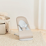 BabyBjorn кресло-шезлонг Balance Cotton Jersey бежевый/серый