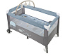 JANE кровать-манеж Duo Level Toys, Lazuli Blue 120*60 см - фото 2