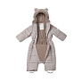 Happy Baby комбинезон зимний детский beige  - фото 3