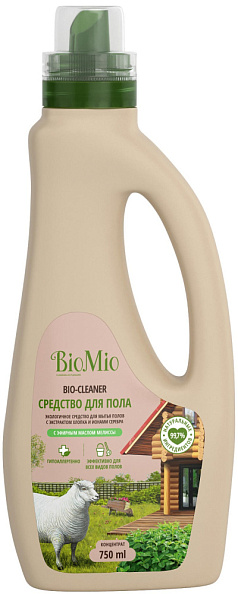 BioMio средство антибактериальное для мытья полов экологичное &quot;Мелисса&quot;