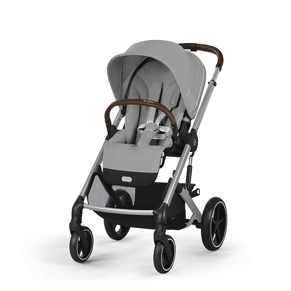Cybex Коляска 3в1 Balios S Lux SLV Stone Grey NEW 2025 - фото  6