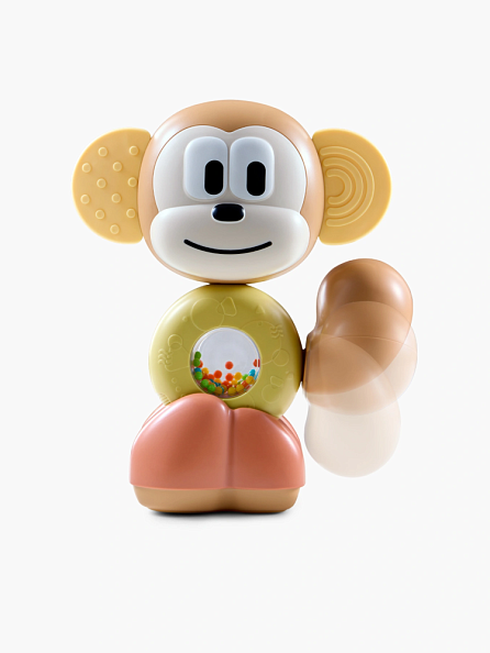 Happy Baby игрушка-погремушка обезьянка Funky monkey - фото  3