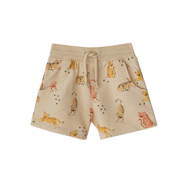 Babybu комплект из 2-х предметов: шорты и толстовка SAND JUMPING JAGUARS 100% органический хлопок цв - фото  4
