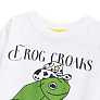Happy Baby футболка детская White (frog) - фото 1