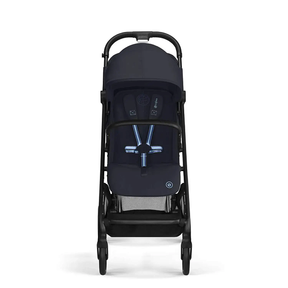 Cybex Коляска Beezy Dark Blue с дождевиком и бампером - фото  2