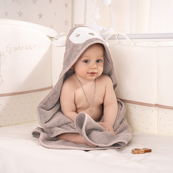 Perina полотенце детское Muzzle (мокко) - фото  8