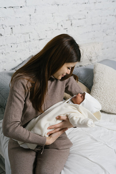 OLANT BABY комбинезон шерсть 100%, двуслойный, с капюшоном, молочный - фото  6