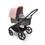 Bugaboo Fox5 коляска 2 в 1 Black/ Grey Melange / Morning Pink - фото 4