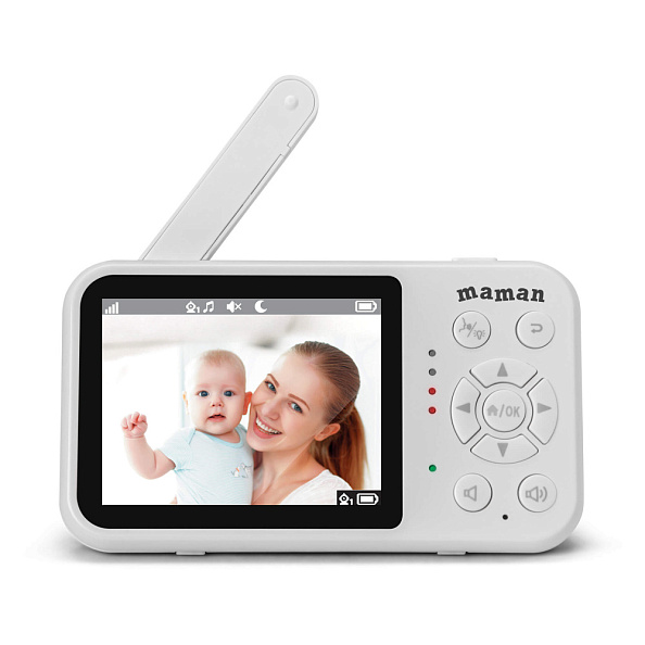 Maman видеоняня цифровая дисплей 2,8'' переносная камера и монитор - фото  2