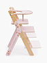 Happy Baby стульчик для кормления Calmy, розовый - фото 8