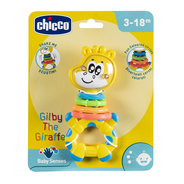 Chicco игрушка-погремушка Жираф - фото  4