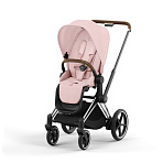 Cybex Priam IV  2  1 Chrome Brown / Peach Pink