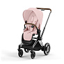 Cybex Priam IV Коляска 2 в 1 Chrome Brown / Peach Pink - фото 3