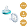 Tommee Tippee соска-пустышка силиконовая ночная Night Time Breast-like, 6-18 мес., 2 шт.  - фото 12