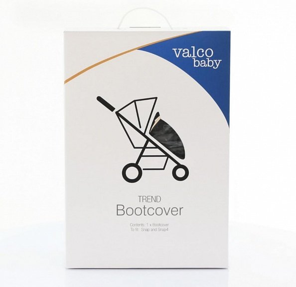 Valco Baby Муфта для ног Boot Cover Snap, Snap 4 Trend / Charcoal