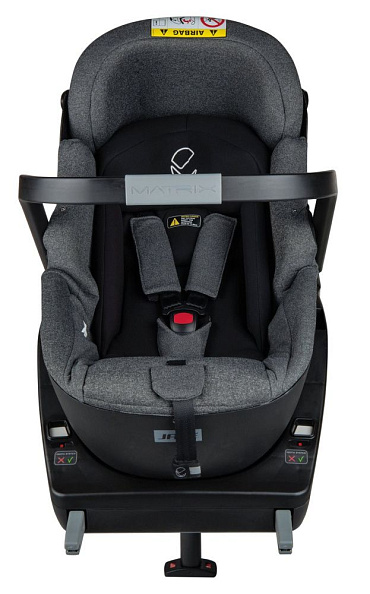 JANE Concord IMatrix ISize+База Isofix Comfy (40-83 см, 0-18 мес) Cold Black - фото  10