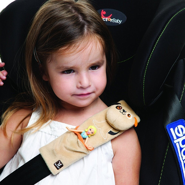 Benbat Накладки на ремни 1-4 года, жираф - фото  3