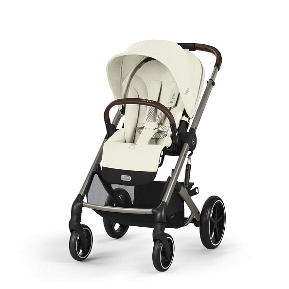 Cybex Коляска 3в1 Balios S Lux TPE  Seashell Beige NEW 2025 - фото  7
