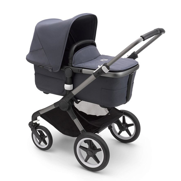 Bugaboo Fox3 коляска 2 в 1 Graphite/ Stormy Blue/ Stormy Blue complete - фото  3