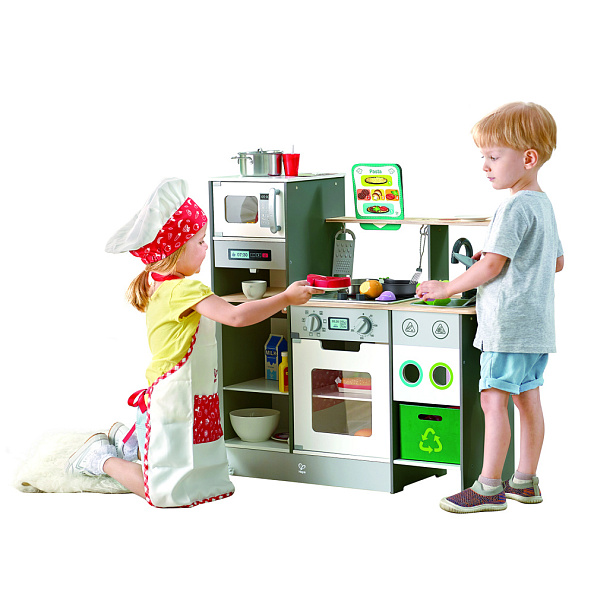 Hape кухня деревянная с аксессуарами Делюкс Макси - фото  6
