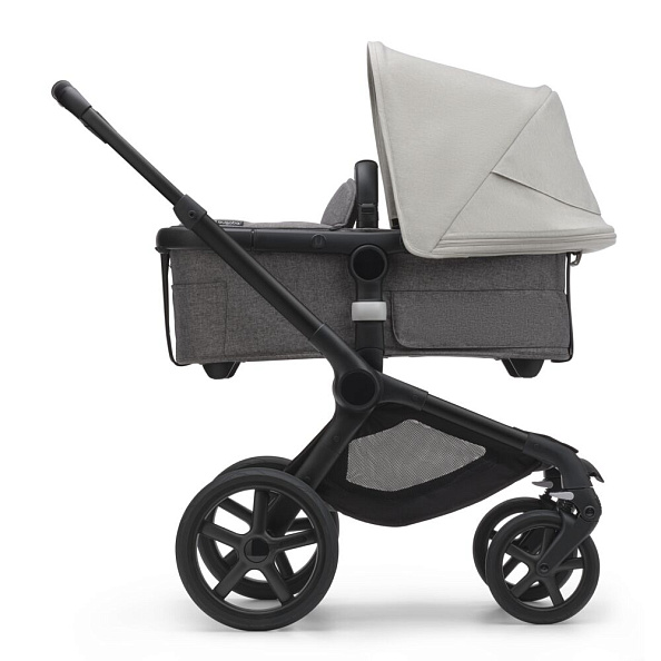 Bugaboo Fox5 коляска 2 в 1 Black/ Grey Melange / Misty White - фото  4