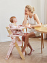 Happy Baby стульчик для кормления Calmy, розовый - фото 5