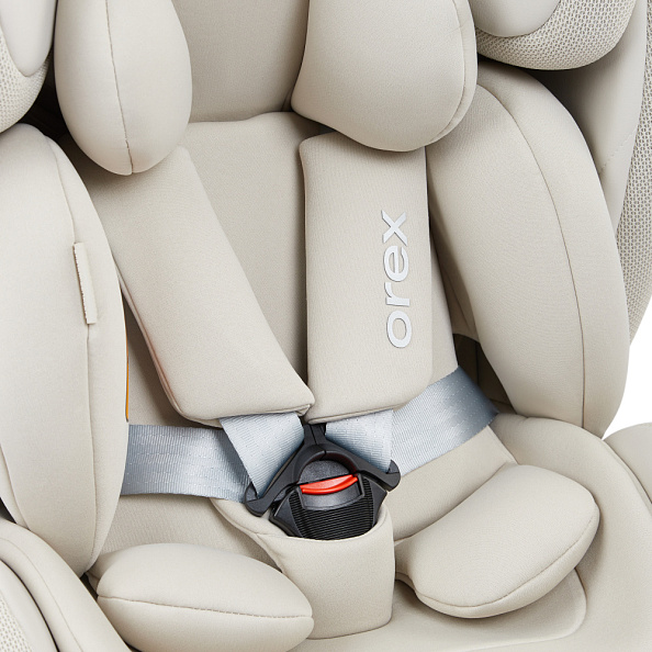 Happy Baby автокресло 0+ OREX sand (0-12 лет, до 36 кг) - фото  6