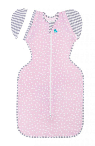 Love To Dream комбинезон спальный 50/50 Lite Swaddle Up розовый  - фото  1