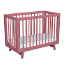 Lilla кровать детская приставная Aria, Antique Pink