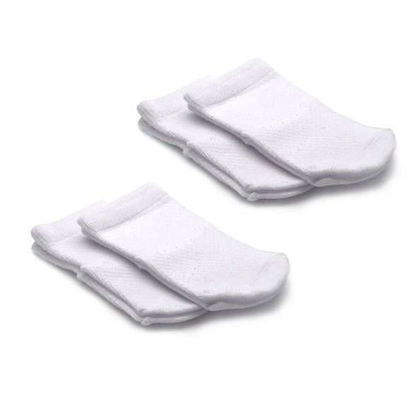 OLANT BABY носки детские, ажур, 2 пары, белые - фото  1