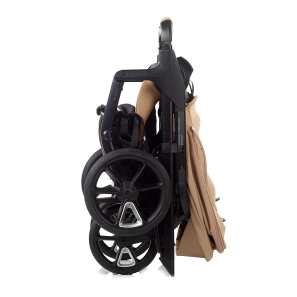 JANE Коляска 3 в 1 Keep+Sleep SeSame+Kombibaby Matt Black - фото  23
