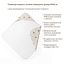 OLANT BABY пеленка с уголком после купания размер 90x90 см Pear with me - фото 3