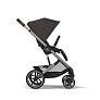 Cybex Коляска 2в1 Balios S Lux TPE Chocolate Brown в комплекте со спальным блоком CotS и дождевиками - фото 5