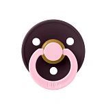 BIBS соска-пустышка латексная Studio Colour Fusion Plum/Baby Pink